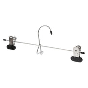 Set of 3 iron hangers with clips