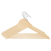 Set of 4 Wooden Clothes Hangers