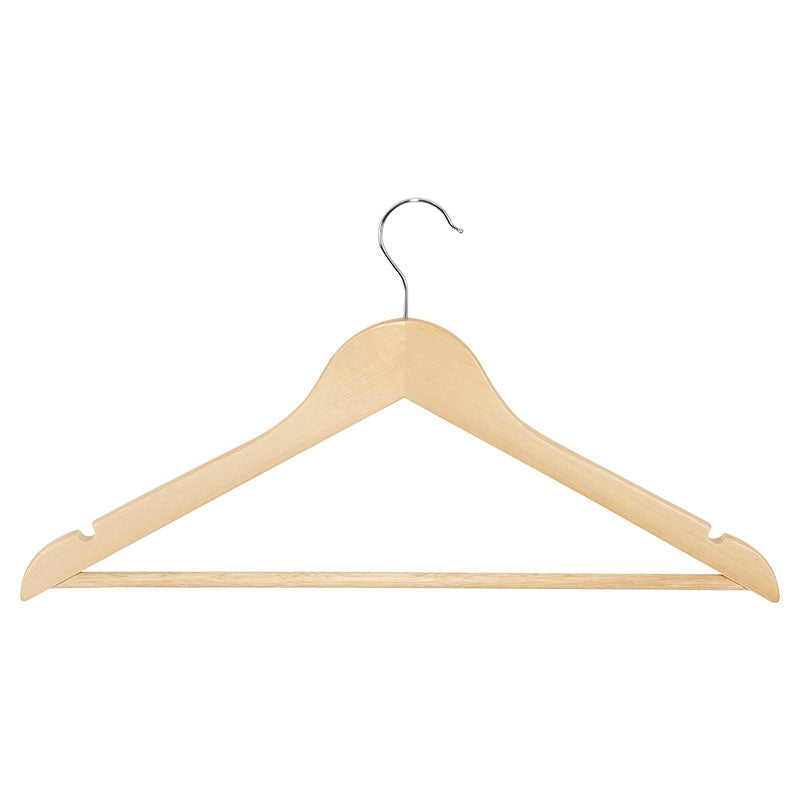 Set of 4 Wooden Clothes Hangers