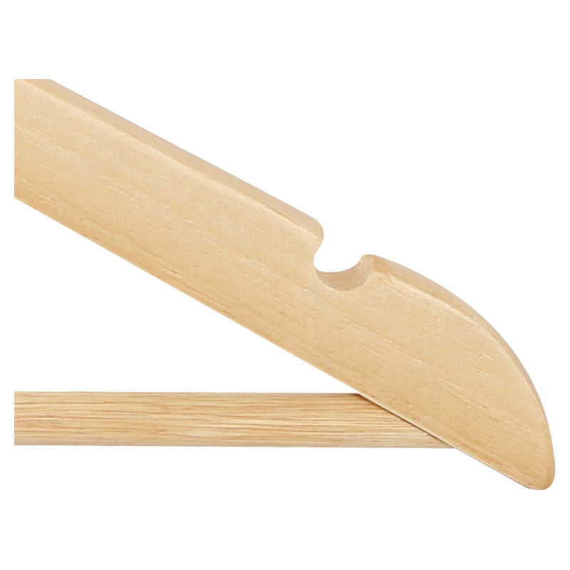 Set of 4 Wooden Clothes Hangers