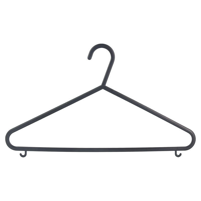 Set 10 ganchos para ropa plástico reciclado