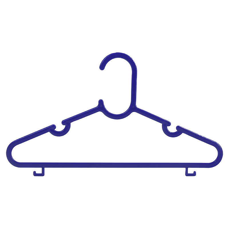 Set 10 ganchos para ropa plástico infantil