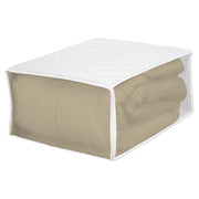 Plastic bag for blanket storage