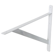 Soporte reforzado 30 cm acero blanco