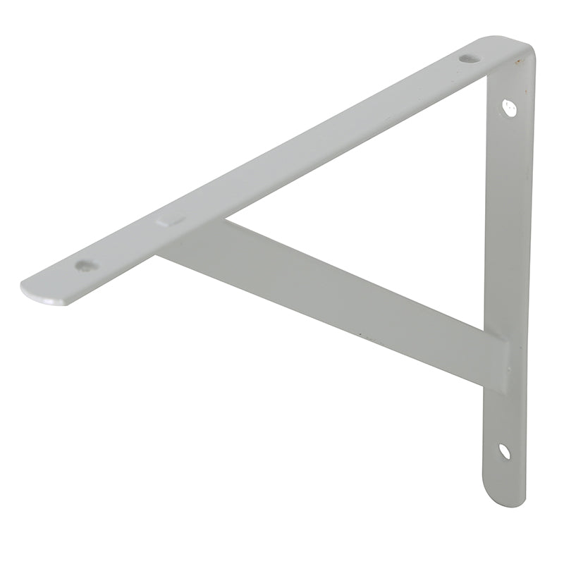 Soporte para repisa simple 20 cm acero blanco