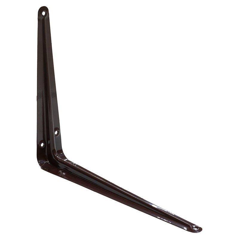 Soporte fijo para repisa 8" x 10" acero café