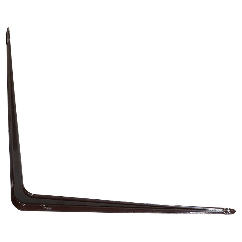 Soporte fijo para repisa 8" x 10" acero café