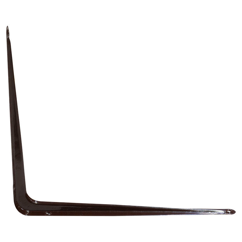 Soporte para repisa 25 x 30 cm acero café