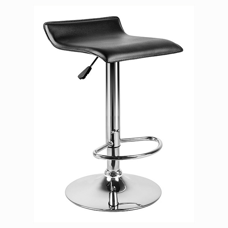Silla tipo bar negra 39 x 38 x 54 cm
