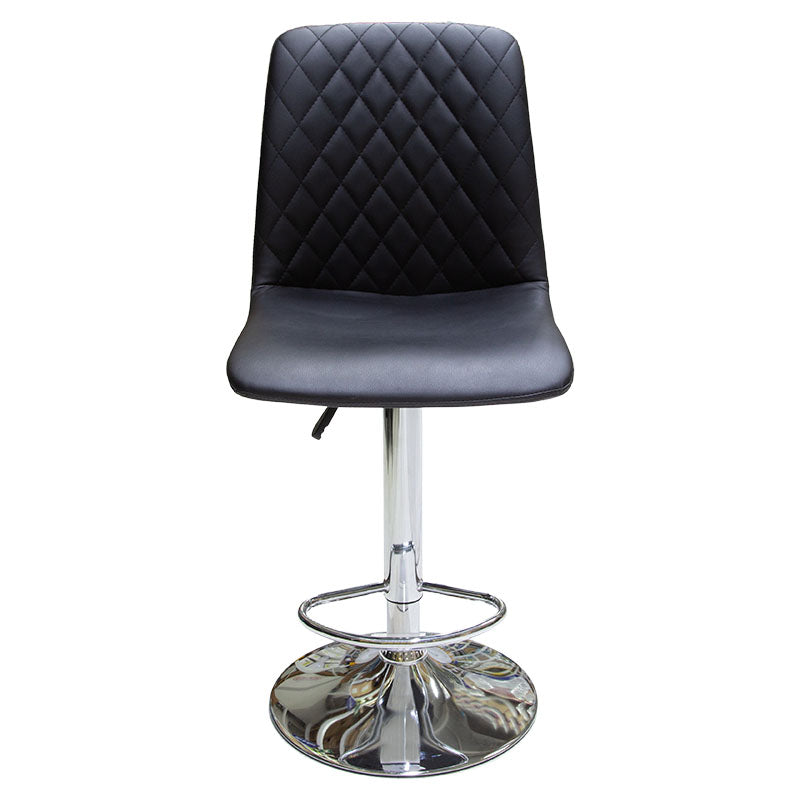 Silla de bar negra 48 x 44 x 100 cm