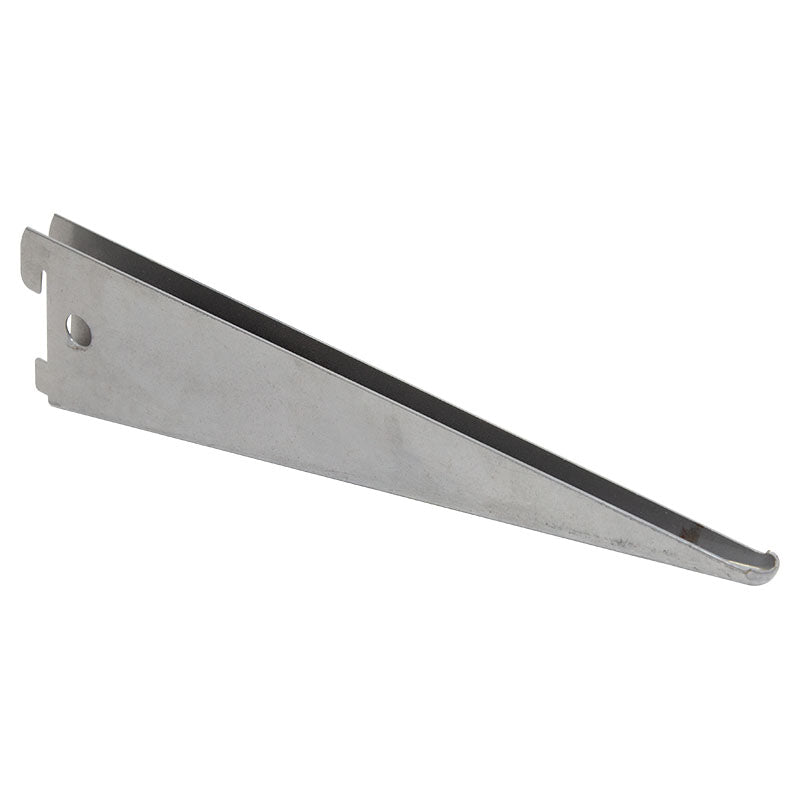 Soporte doble 27 cm acero gris