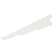 Soporte simple 30 cm metal blanco