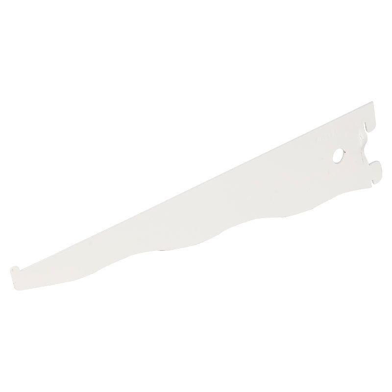 Soporte simple 30 cm metal blanco