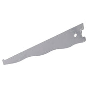 Soporte simple 30 cm acero gris