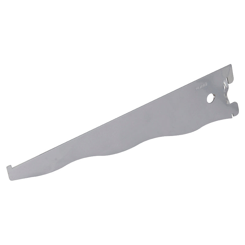 Soporte simple 30 cm acero gris