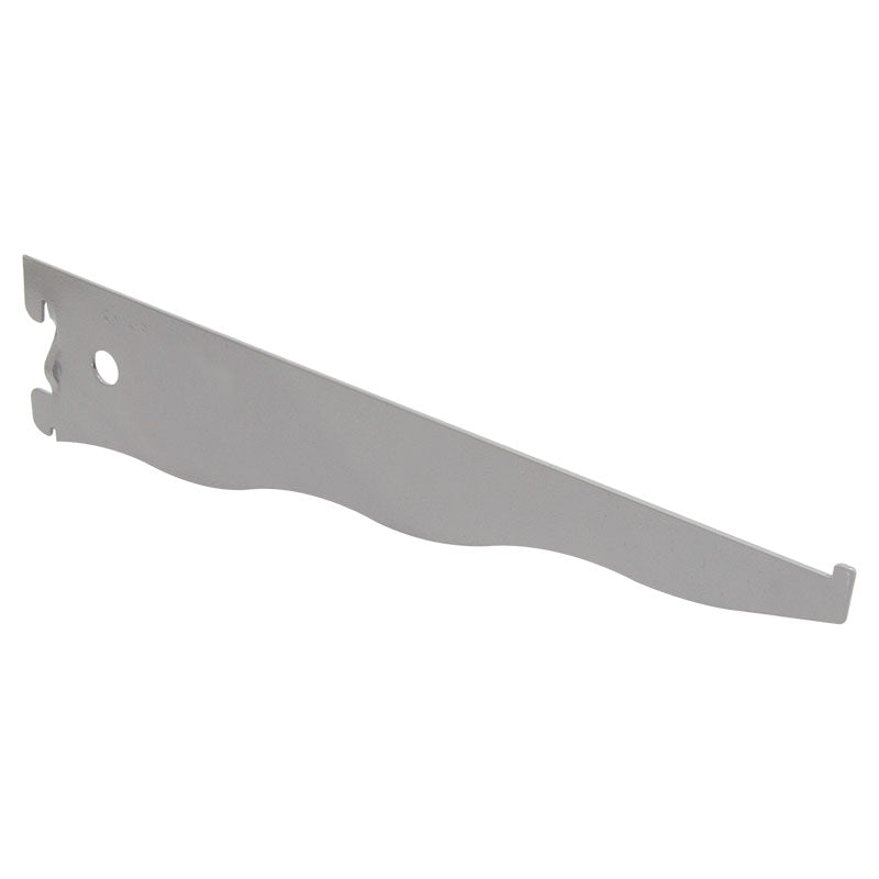 Soporte simple 20 cm acero gris