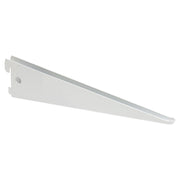 Soporte doble 27 cm acero blanco