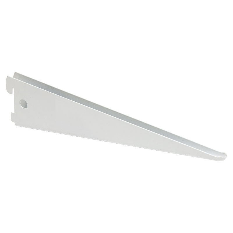 Soporte doble 27 cm acero blanco