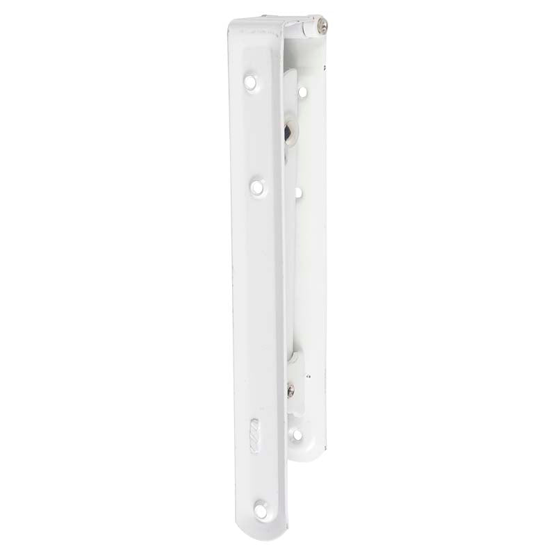 Escuadra plegable para repisa 20 x 20 cm blanca soporta hasta 65 kg