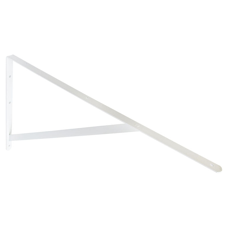 Simple support 50 cm white steel