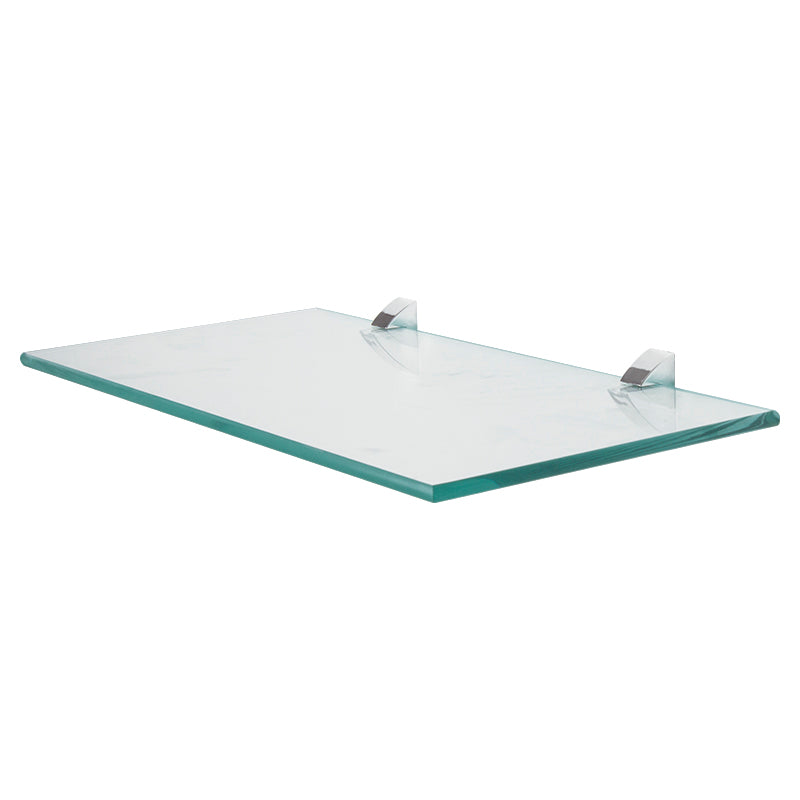 Repisa Tendenza vidrio transparente 20 x 40 cm