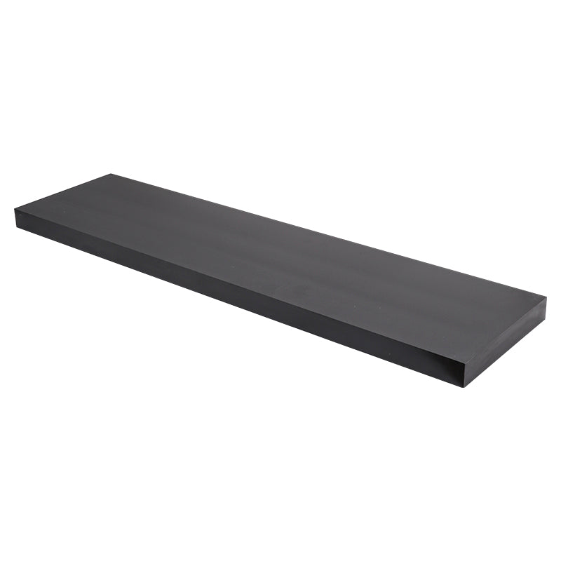 Repisa Tendenza MDF negro 4 x 25 x 100 cm