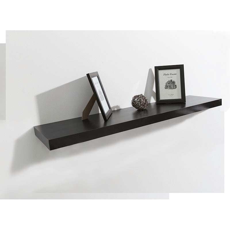 Repisa Tendenza MDF negro 4 x 25 x 100 cm