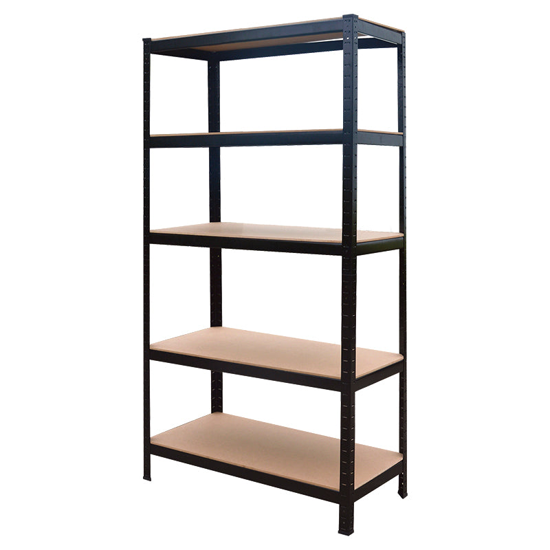 Estante acero uso pesado 5 niveles 180 x 90 x 45 cm soporta 350 kg por nivel