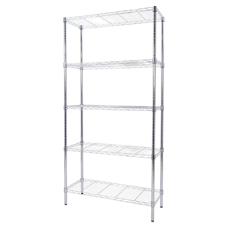 Estante acero uso pesado 5 niveles 180 x 90 x 35 cm soporta 160 kg por nivel
