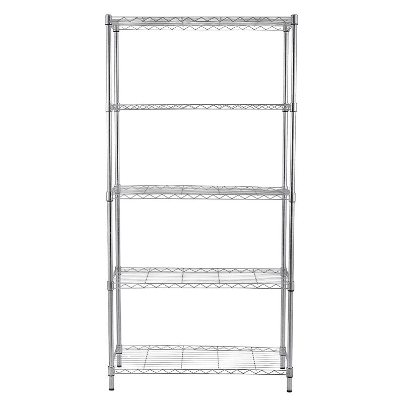 Estante acero uso pesado 5 niveles 180 x 90 x 35 cm soporta 160 kg por nivel