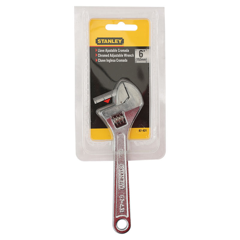 Llave ajustable 6" Stanley