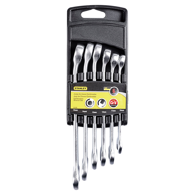 Stanley 6-piece metric wrench set