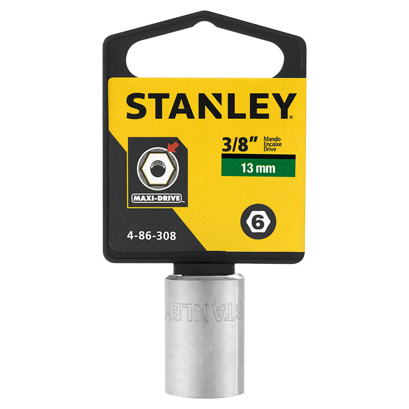 Cubo hexagonal 3/8" 13 mm STANLEY