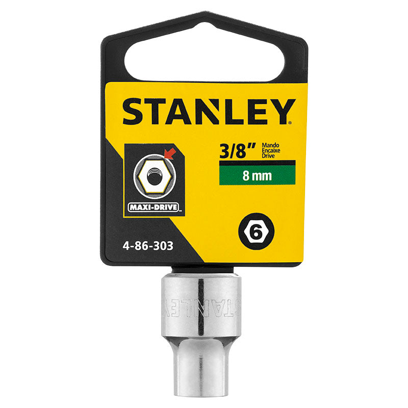 Cubo hexagonal 3/8" 8 mm STANLEY