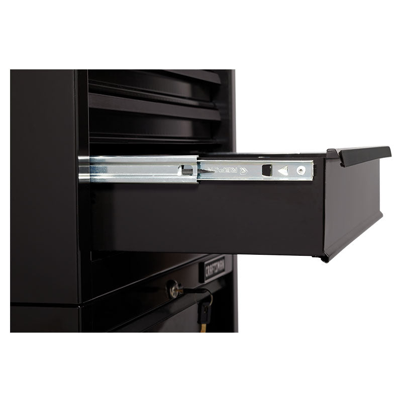 Craftsman Black 5-Drawer Rolling Cabinet and Metal Chest