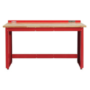Craftsman 183x61x105 cm wooden workbench top