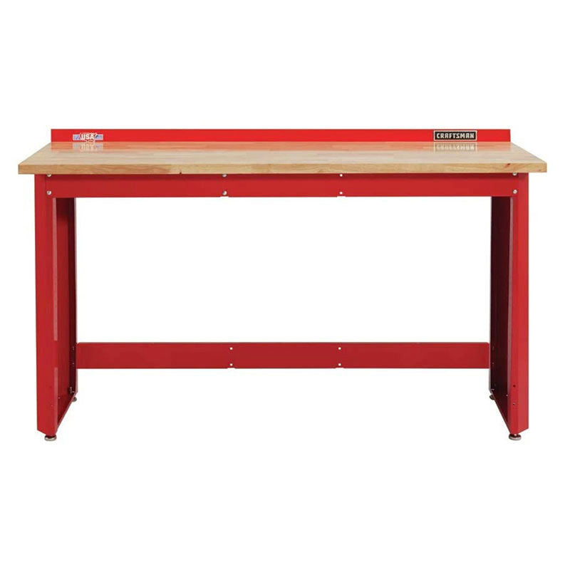 Craftsman 183x61x105 cm wooden workbench top