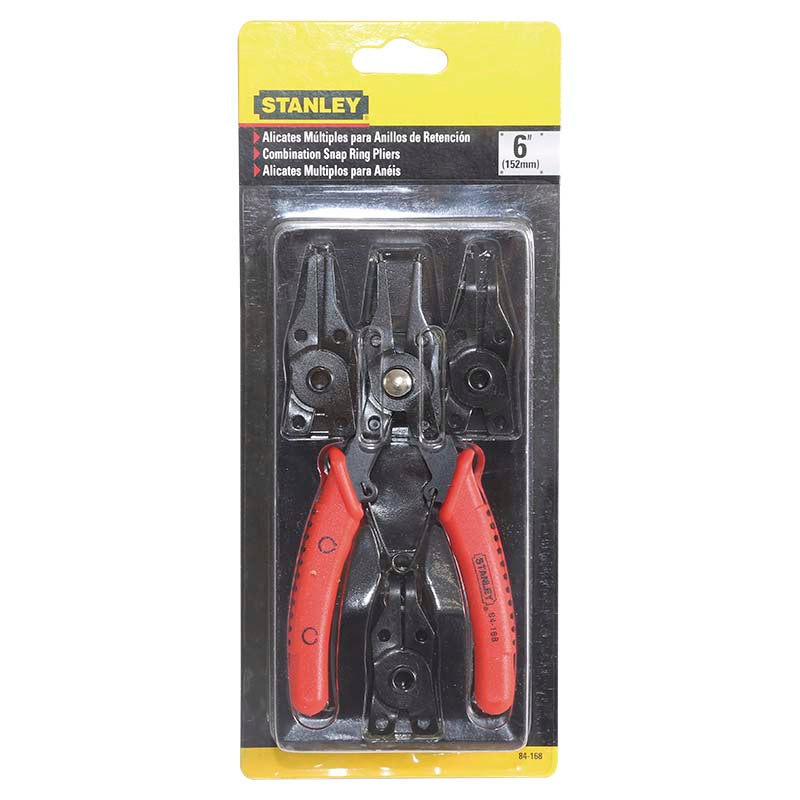 Alicate para retención múltiple 6" mango plástico Stanley