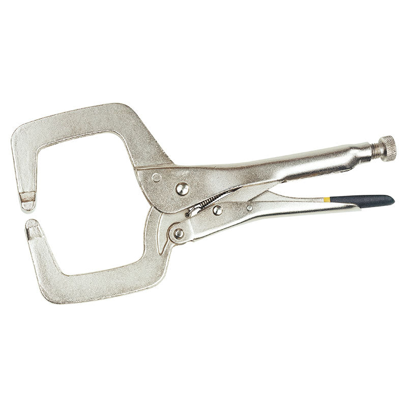 Stanley 11" C-Clamp Locking Pliers Steel Handle