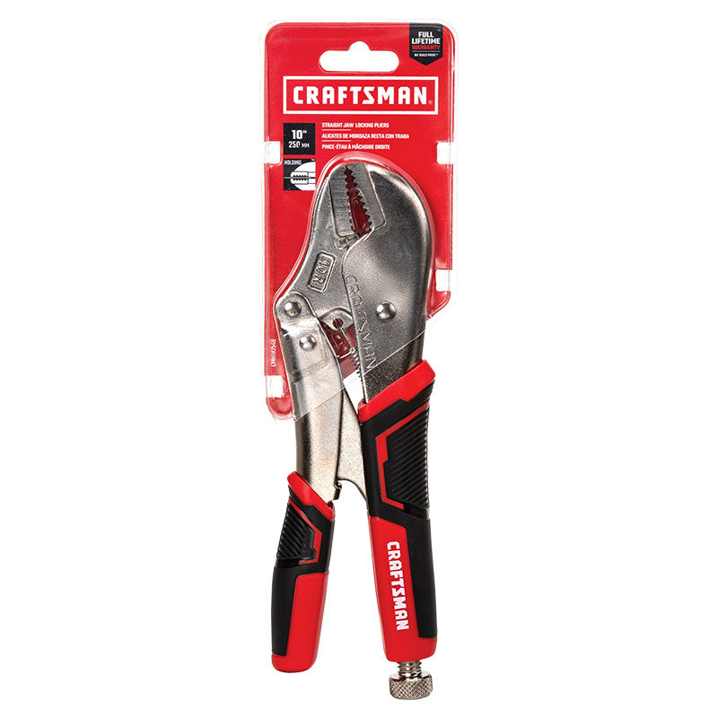 10" Straight Jaw Locking Pliers