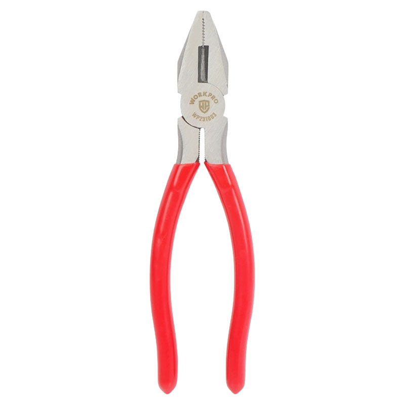 WorkPro 8" plastic handle combination pliers