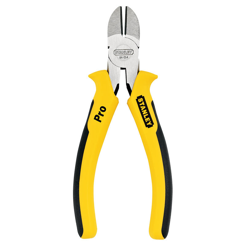 Alicate corte diagonal 6" mango plástico Stanley