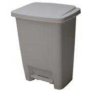 31.8-liter plastic pedal trash can