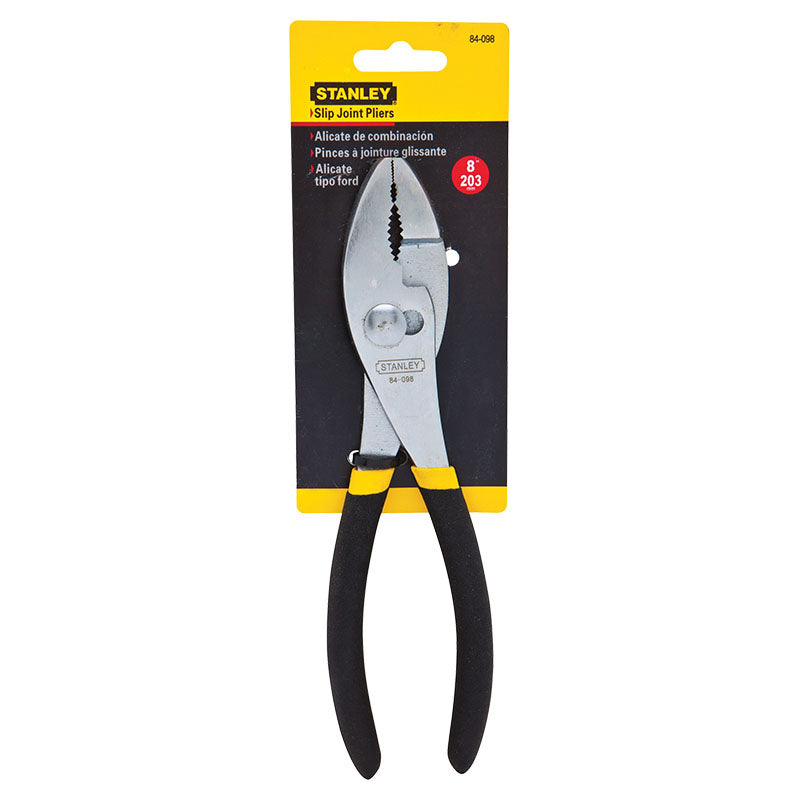 Stanley 8" Mechanics Plier with Plastic Handle