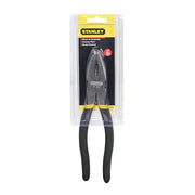 Alicate universal 8" mango plástico Stanley