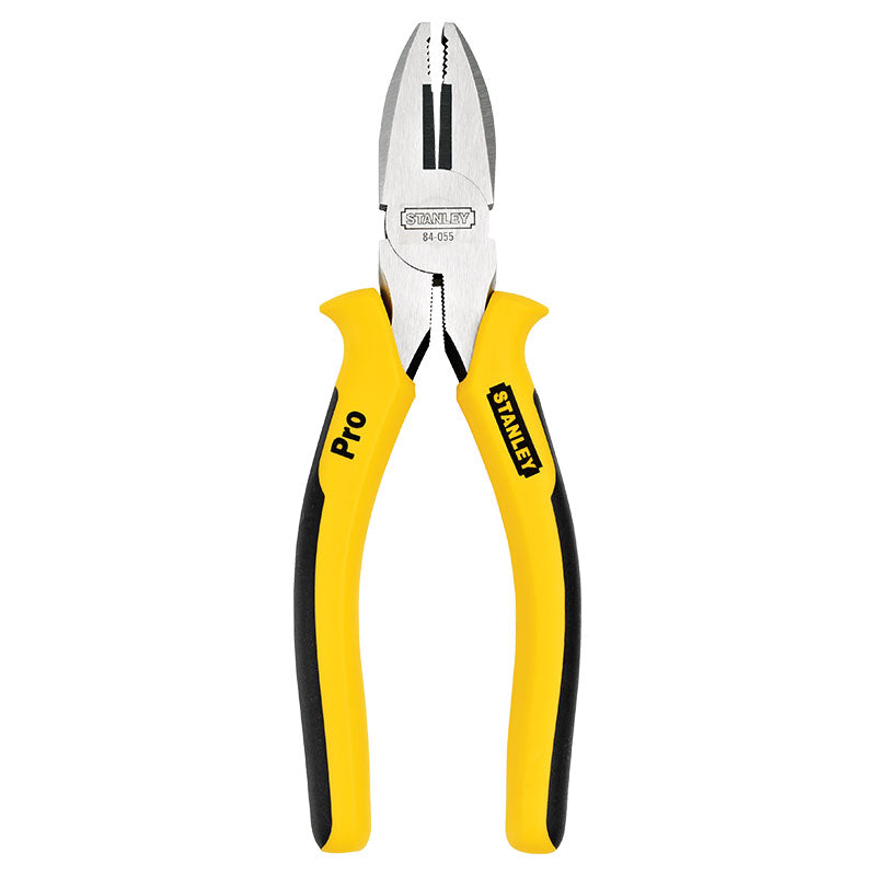 Stanley 7" Bi-Material Handle Electrician's Pliers