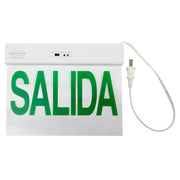 Lámpara emergencia led sobreponer "Salida"  6.000 K