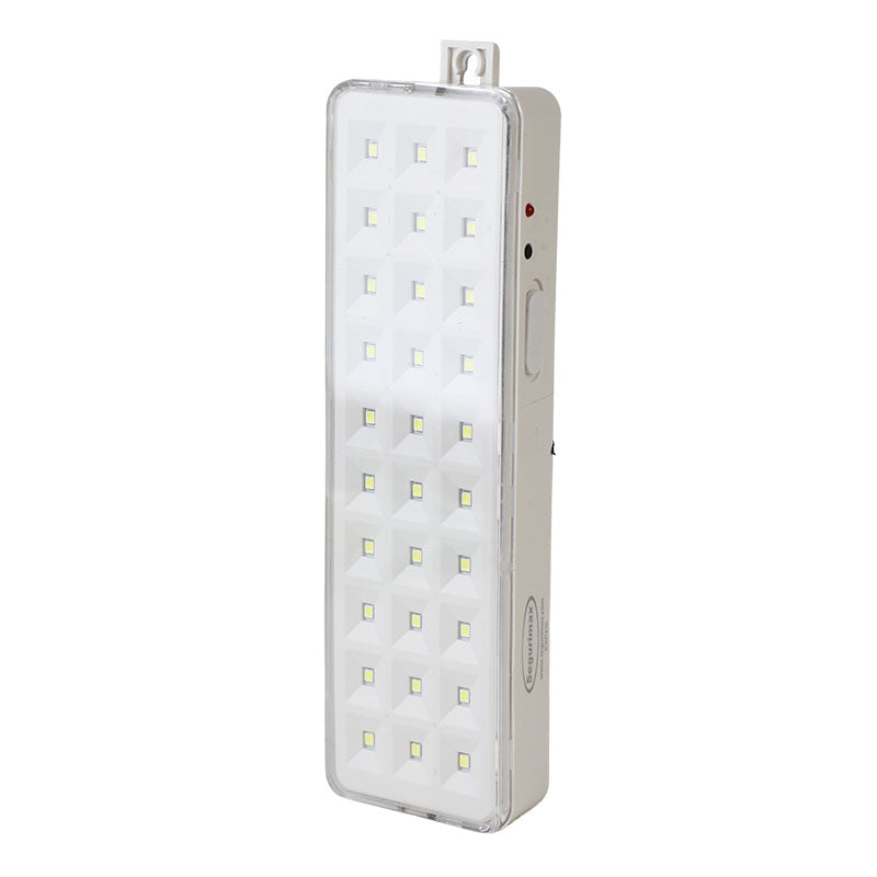 Lámpara emergencia led sobreponer 6.000 K 100 lm