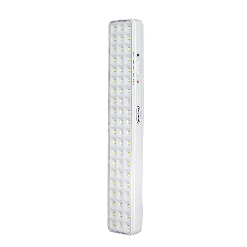 Lámpara emergencia led slim sobreponer 6.000 K 200 lm