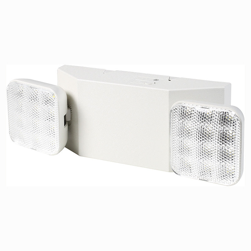 Lámpara de emergencia a pared 2 luces móviles